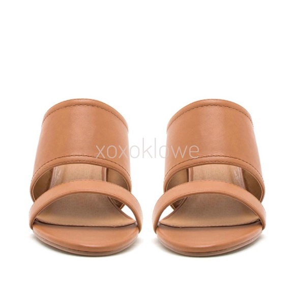 Sz 6 & 8 Embellished Chunky Heel Mule Slide Sandals - Picture 4 of 7